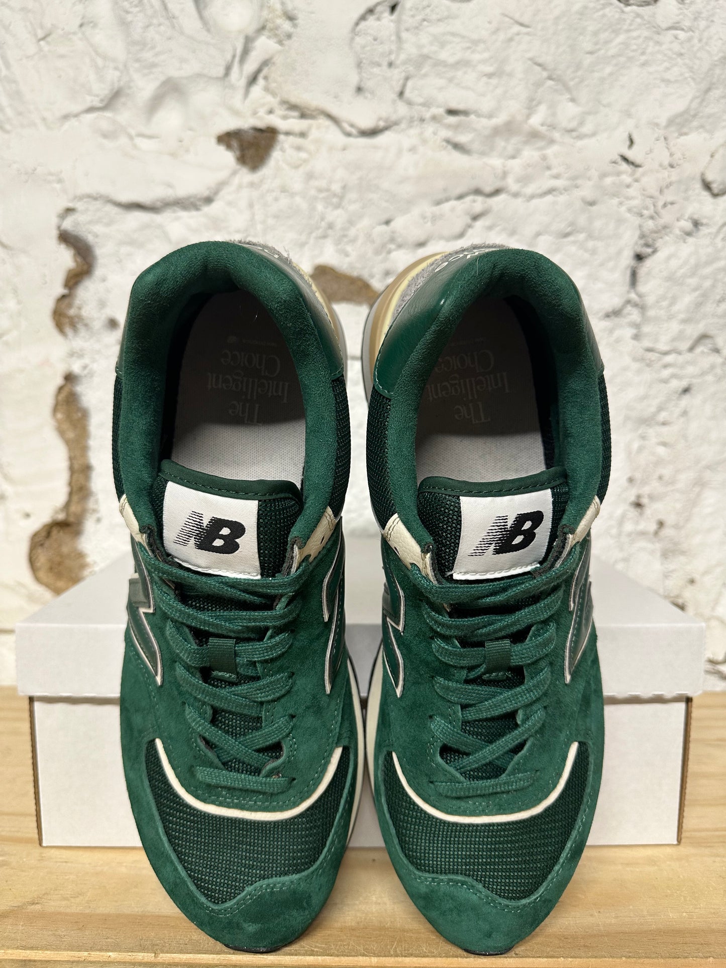 New Balance 574 Green White Sz 11