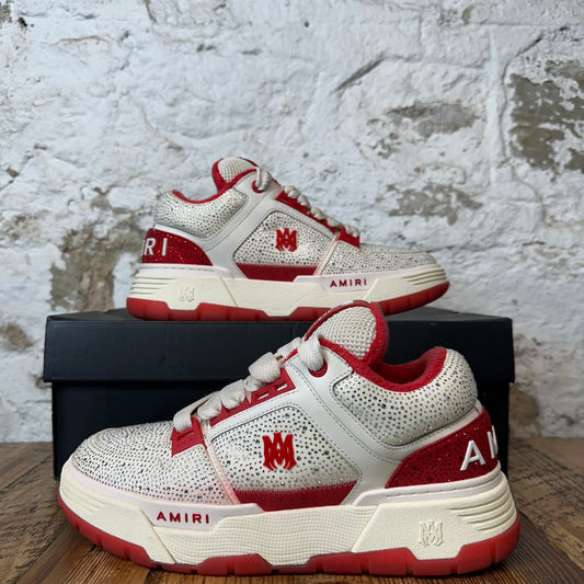 Amiri MA-1 Crystal Red White Cream Sneaker Sz 10 (43)