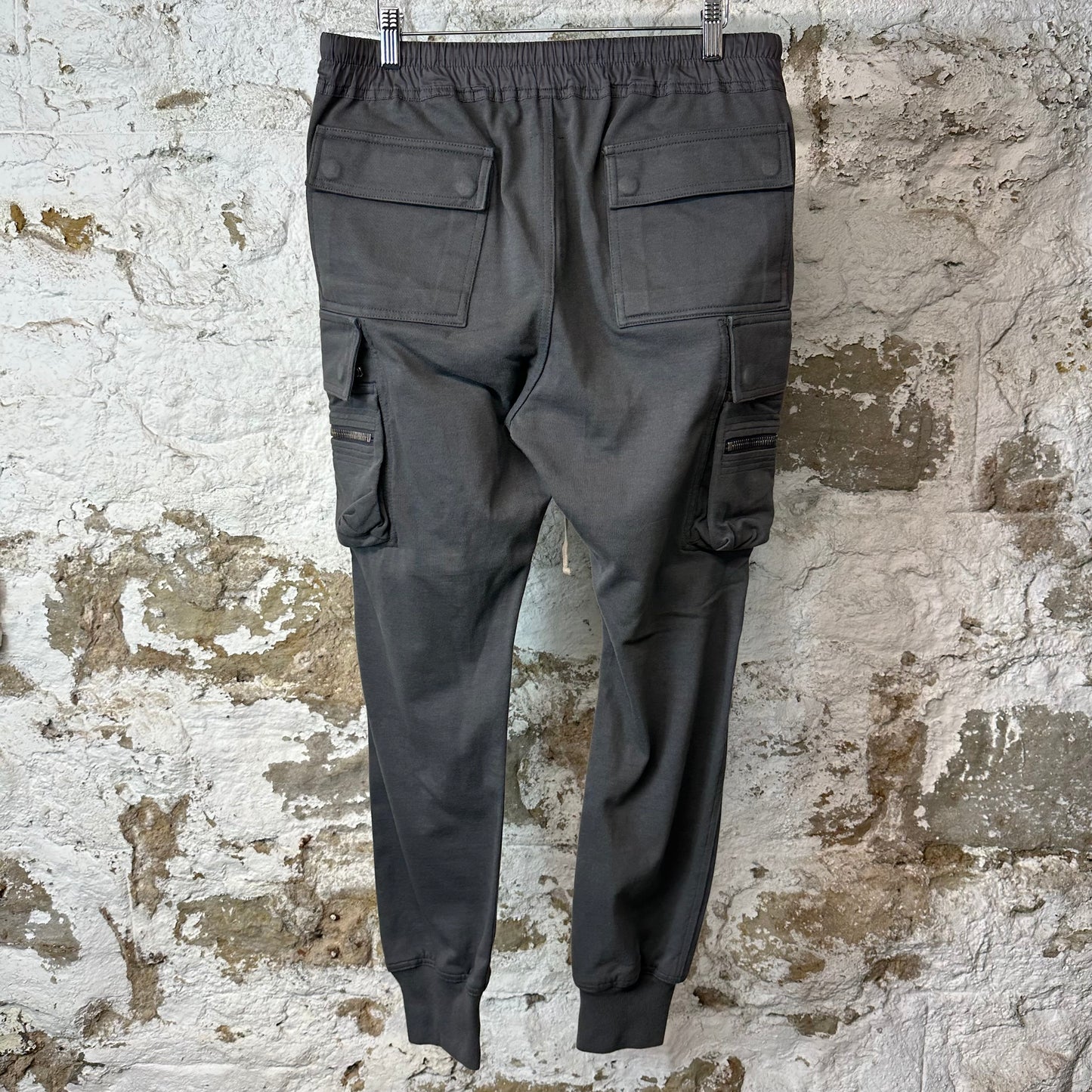 Rick Owens Mastadon Dirt Cargo Sweatpants Sz L