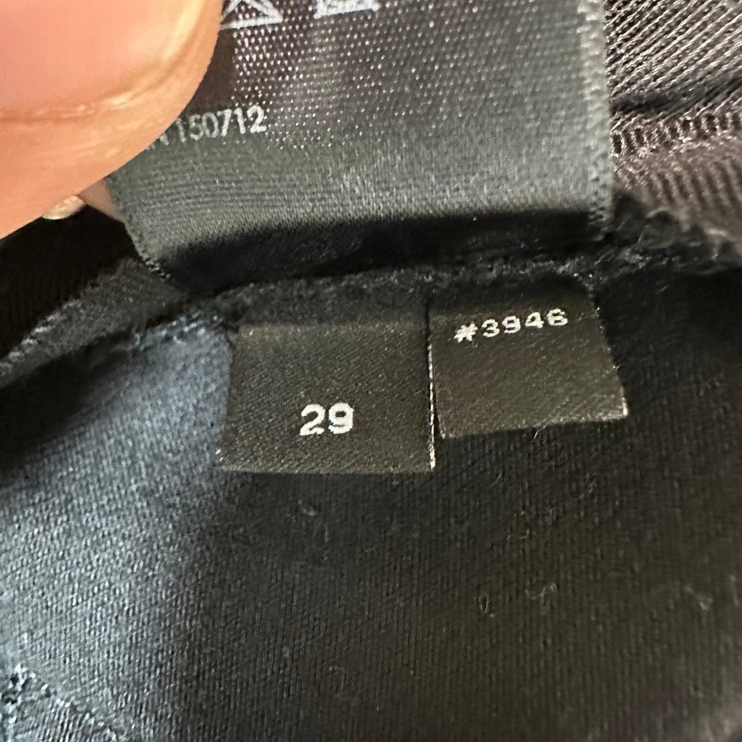 Amiri MX1 Green Paisley Black Denim Jeans Sz 29