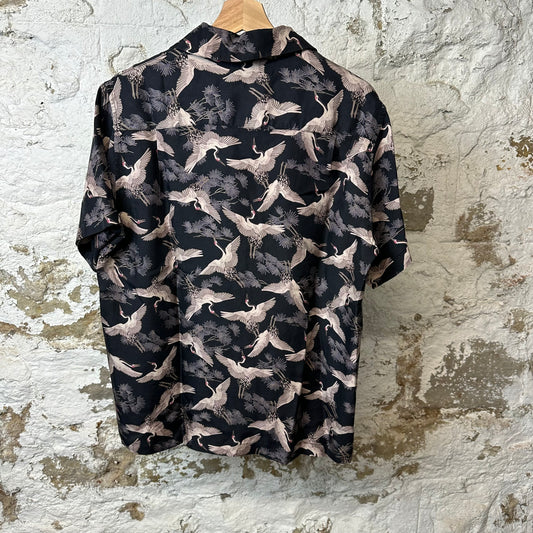 Amiri Bird Button Up Shirt Sz S