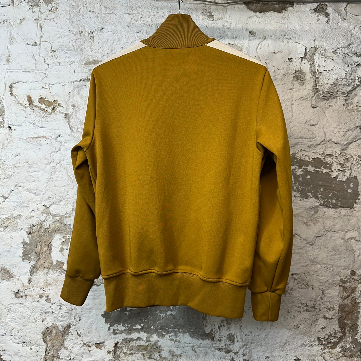 Palm Angels Beige Mustard Track Jacket Sz S