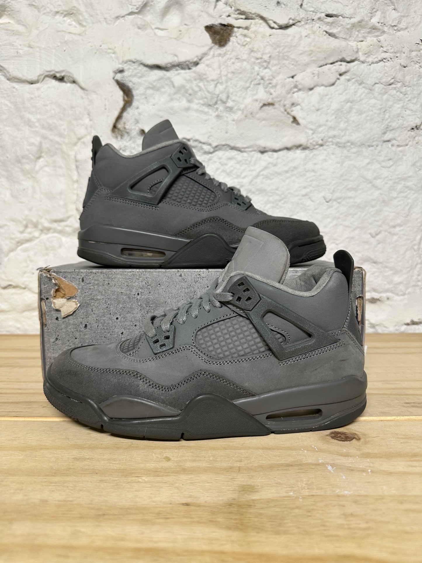 Air Jordan 4 Paris Olympics Wet Cement Sz 7Y