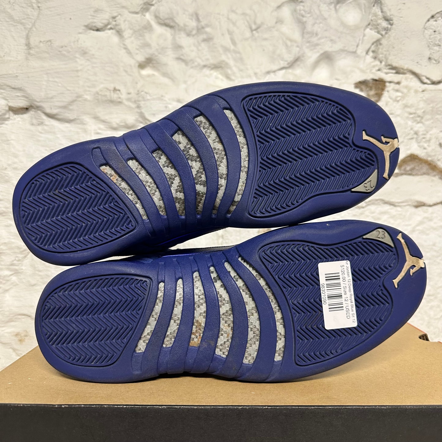 Air Jordan 12 Deep Royal Blue Sz 12