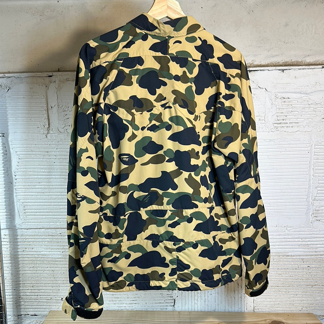 A Bathing Ape 1st Camo College Coach Jacket Sz S