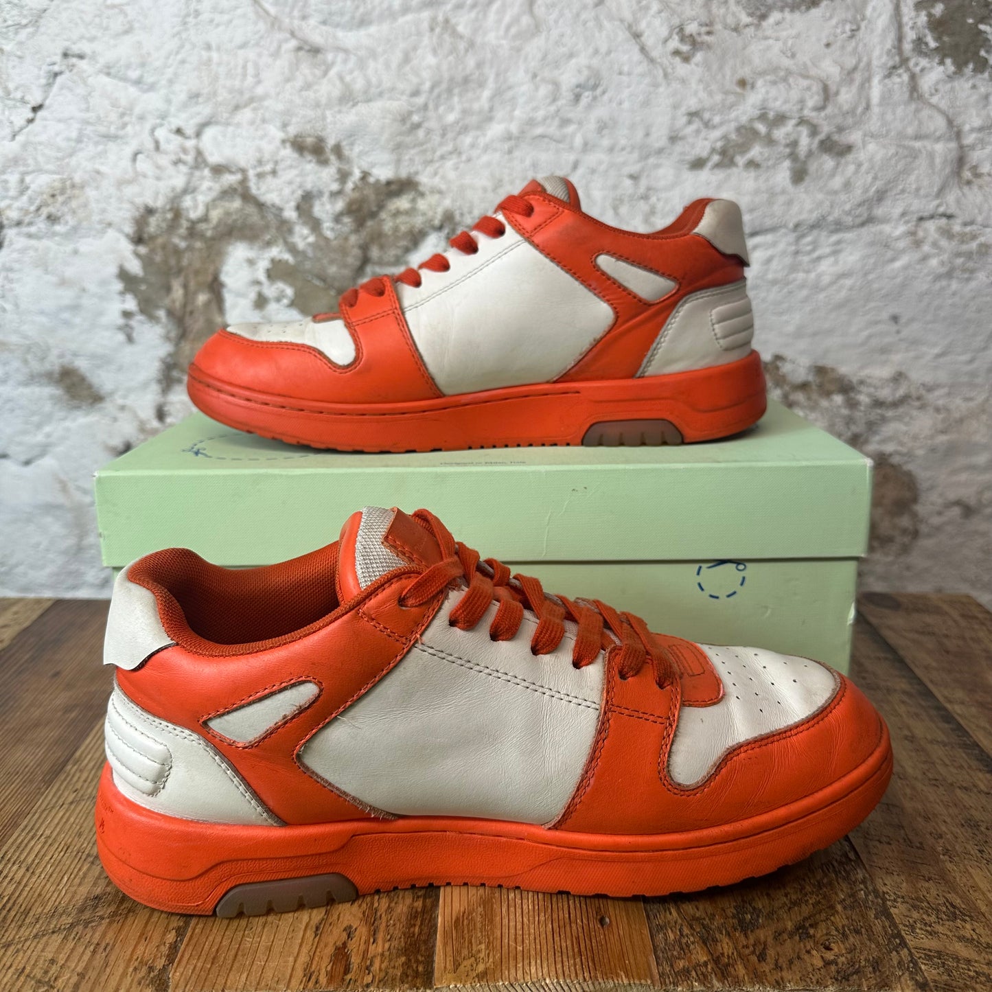 Off-White Orange White Out of Office Sz 9 (42)