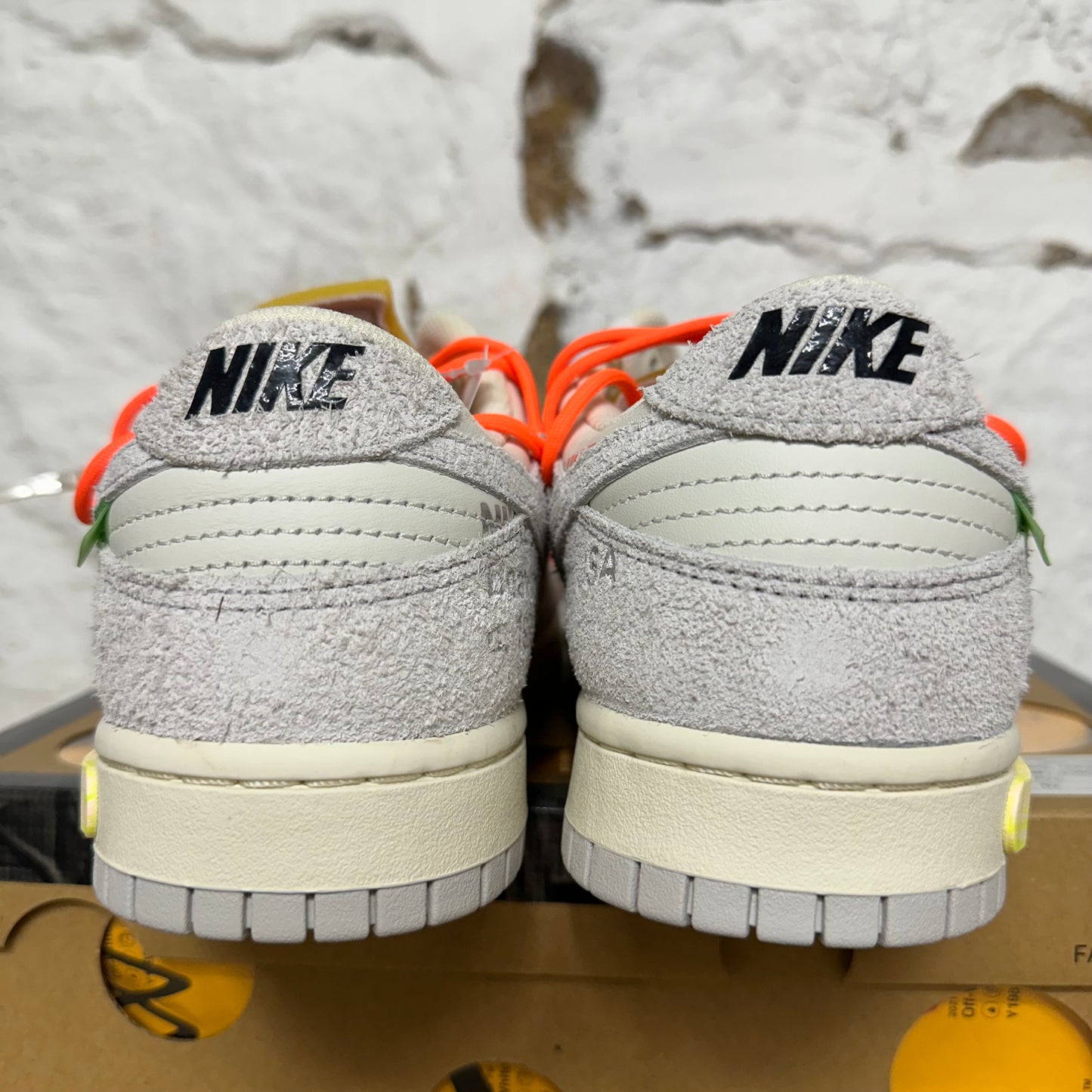 Nike Dunk Low Off-White Lot 11 Sz 10.5 DS