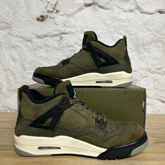 Air Jordan 4 Craft Olive Sz 7Y