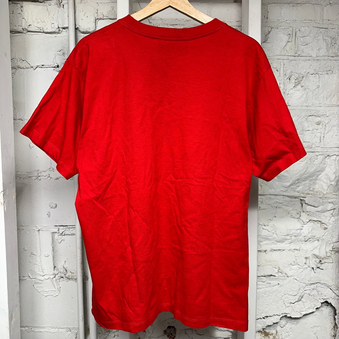 Gucci Red Jumble Logo T-Shirt Sz XS