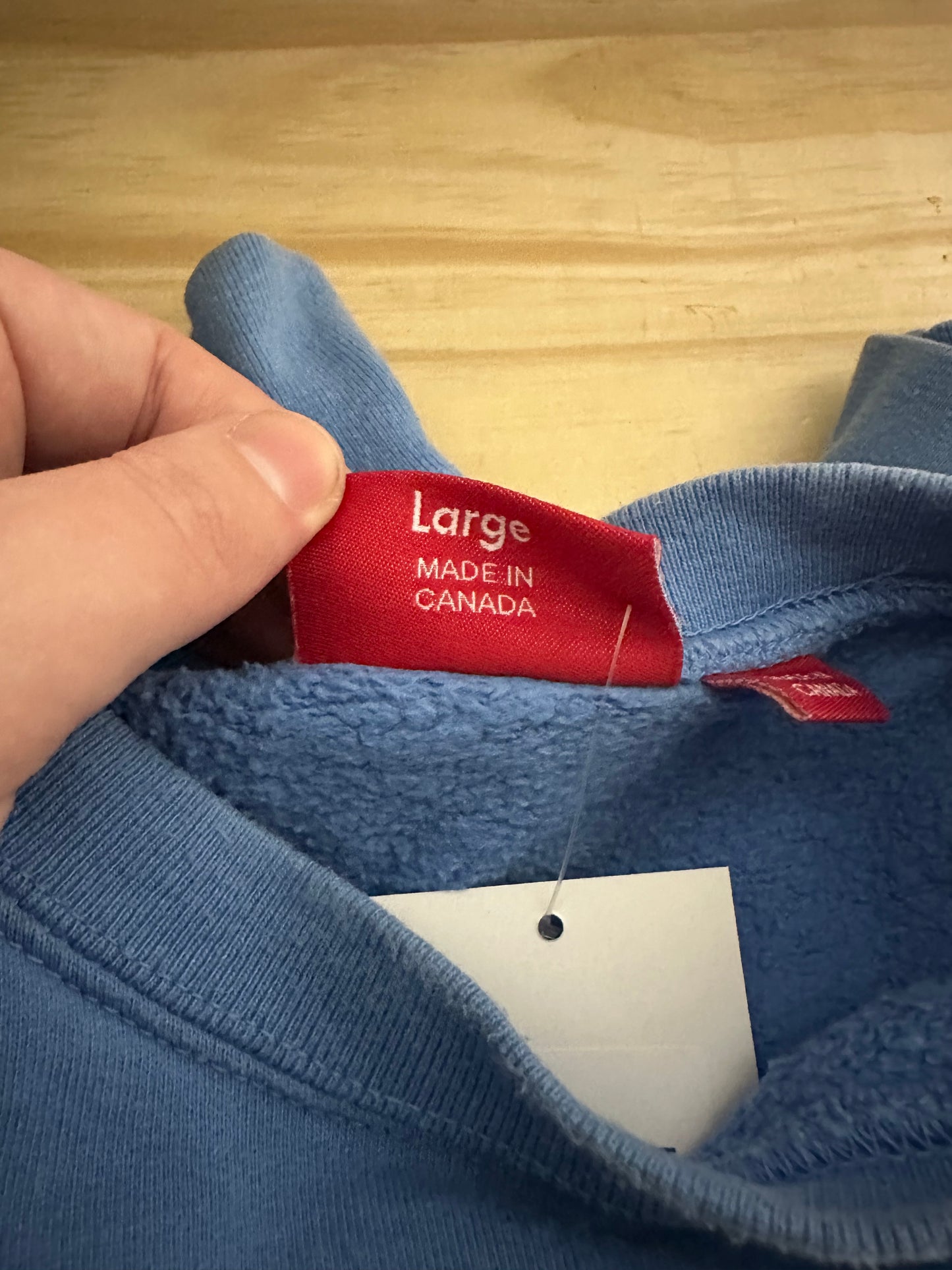 Supreme Gonz Small Logo Blue Crewneck Sz L