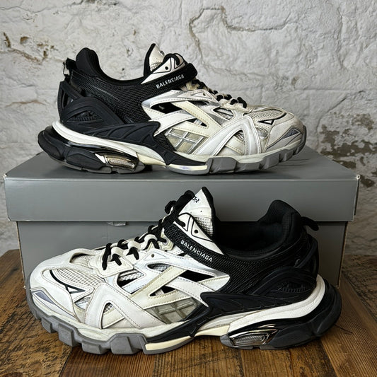 Balenciaga Track 2 Black White Cream Sz 12 (45)