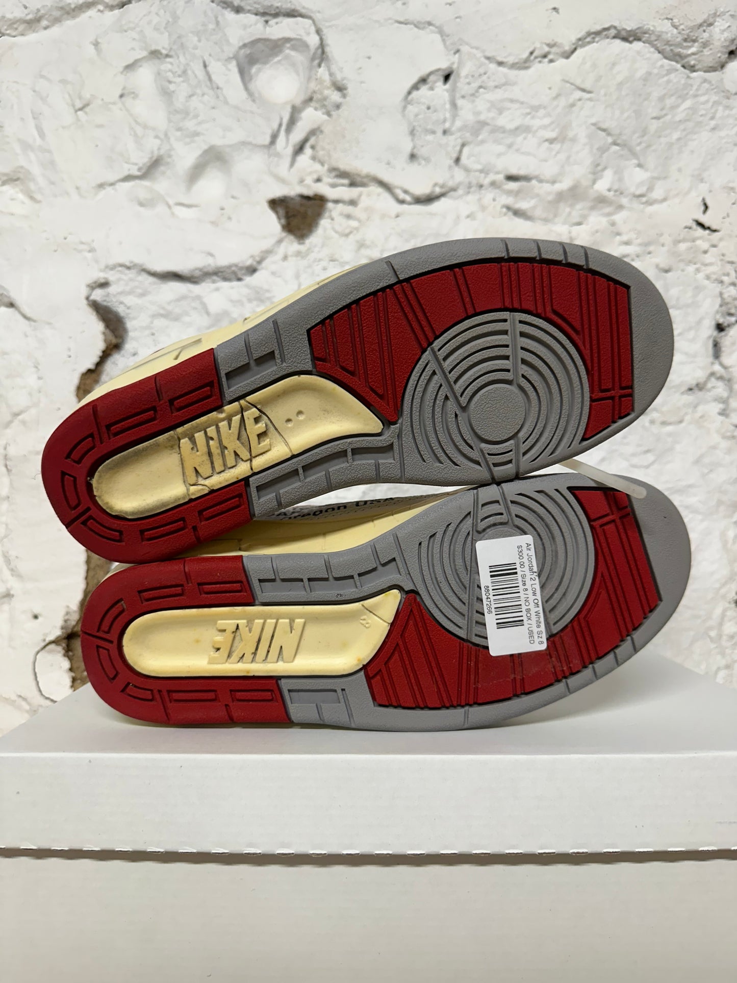 Air Jordan 2 Low Off-White Chicago Sz 8