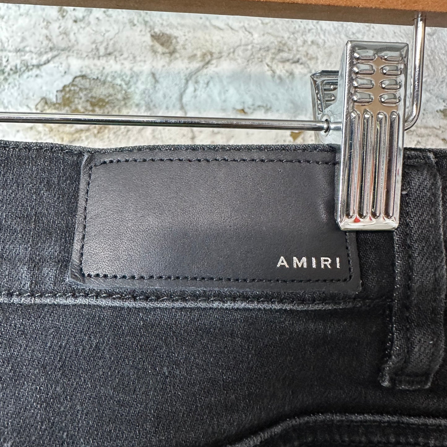 Amiri MX1 Multicolor Tie Dye Black Denim Jeans Sz 28