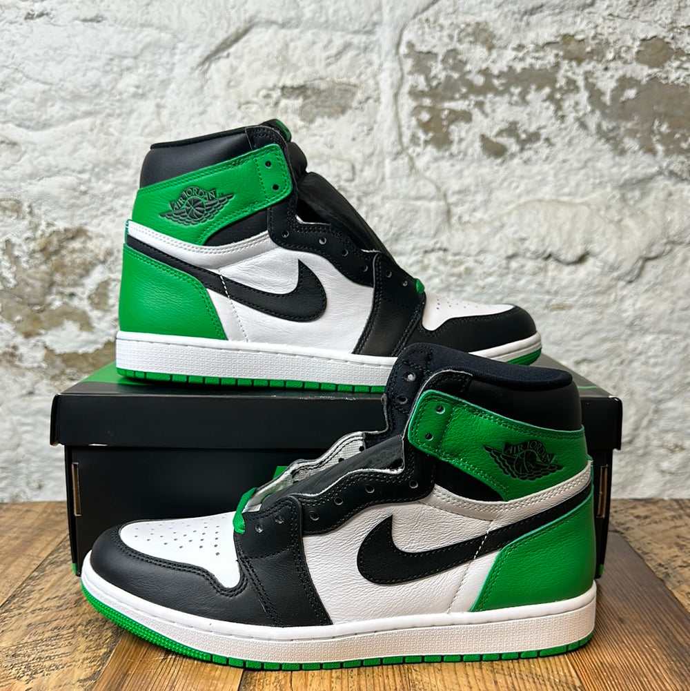 Air Jordan 1 High Lucky Green Sz 9.5 DS
