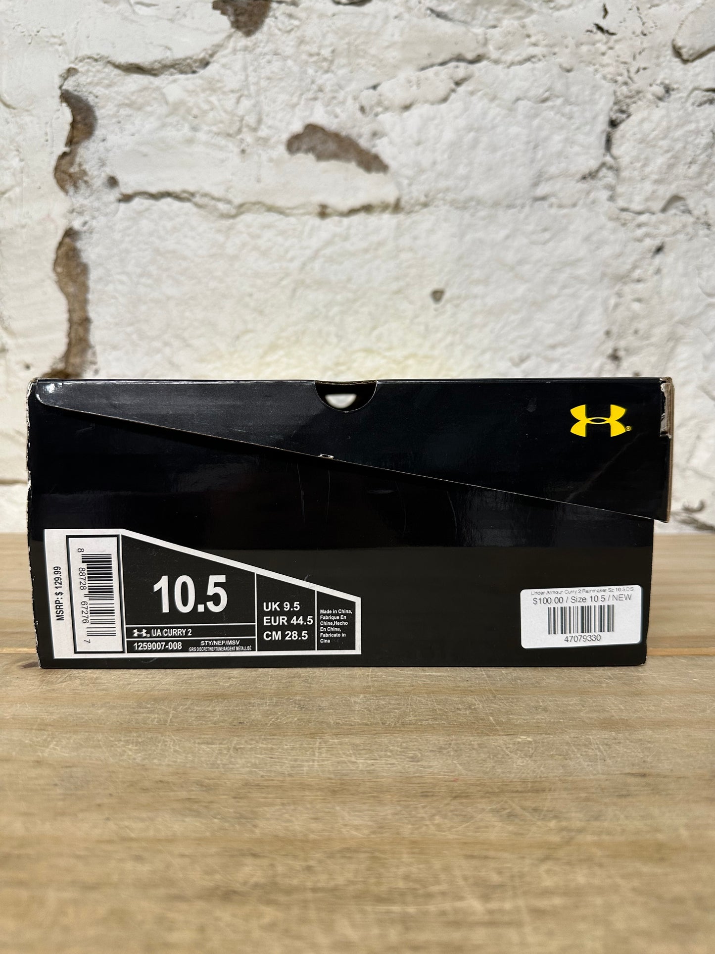 Under Armour Curry 2 Rainmaker Sz 10.5 DS