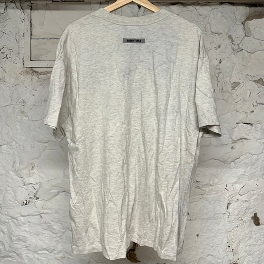 Fear of God Essentials Light Oatmeal T-Shirt Sz M