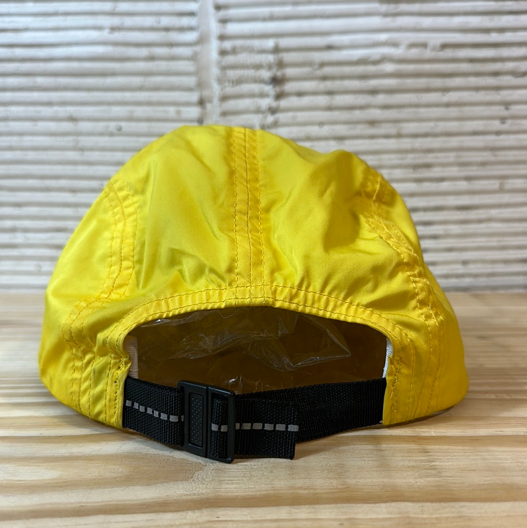 Supreme Holographic Logo Camp Cap Yellow Hat