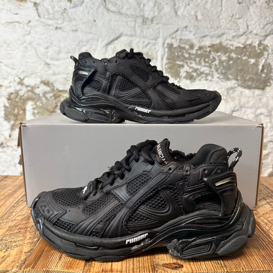 Balenciaga Runner Triple Black Matte Sneaker Sz 8 (41)