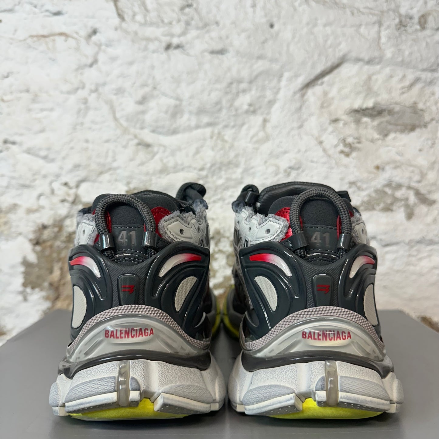 Balenciaga Runner Black White Red Sneaker