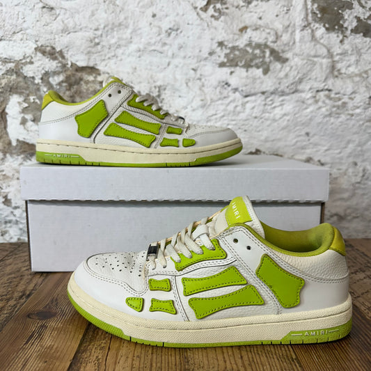 Amiri Neon Green Skeleton White Sneaker Sz 5 (37)