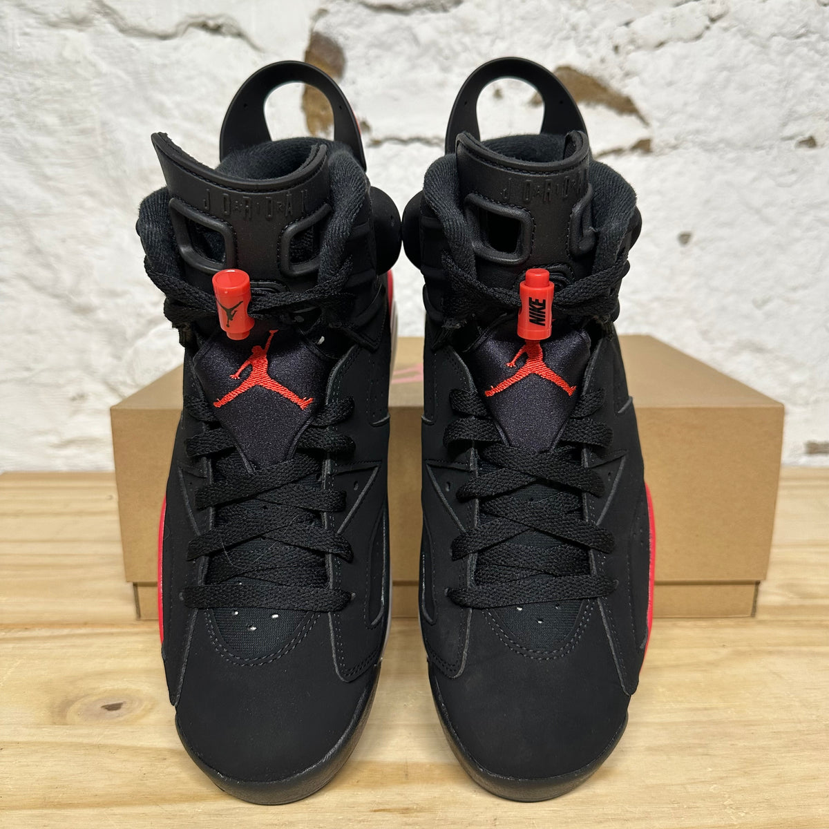Air Jordan 6 Infrared Salesman Sz 8.5