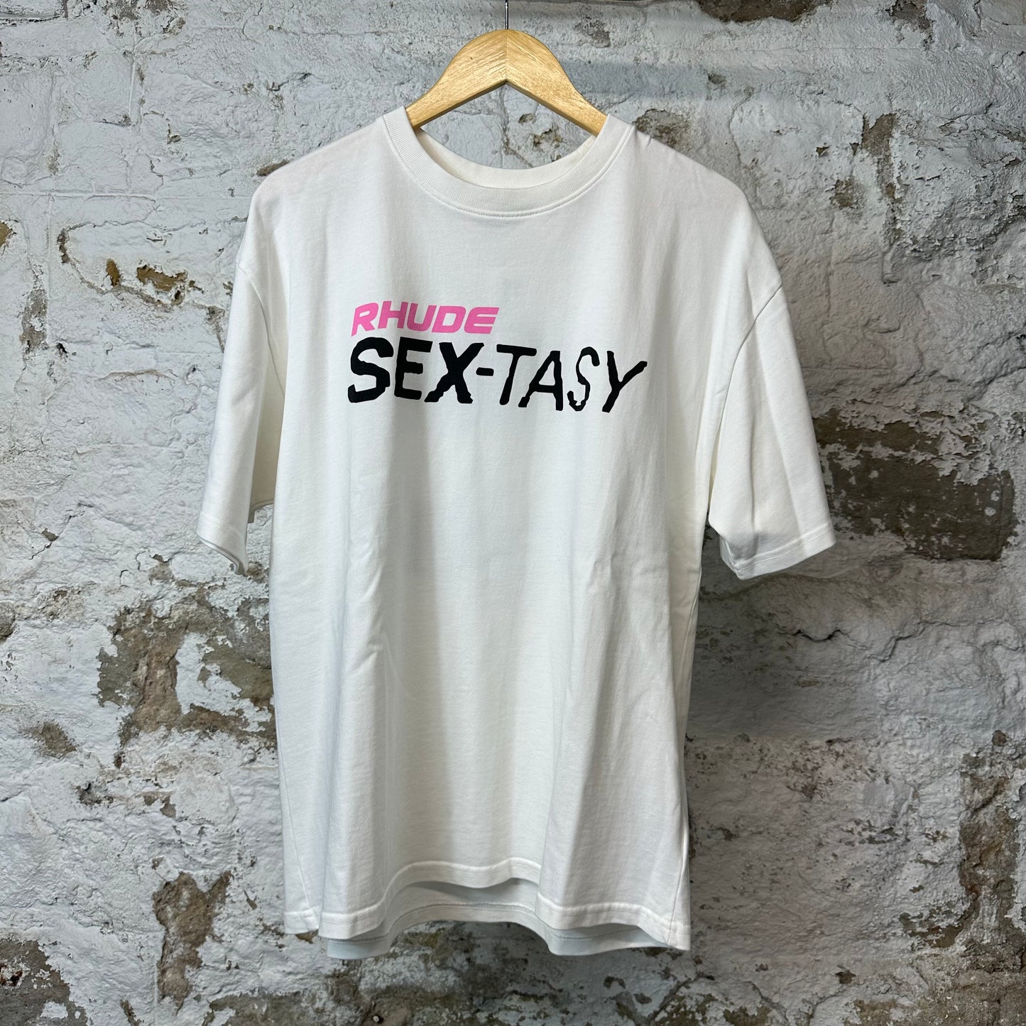 Rhude Sextasy T-shirt White Sz S