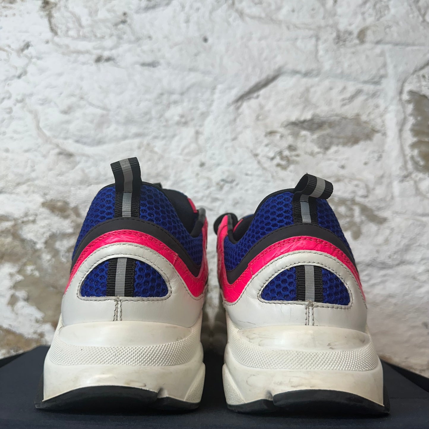 Dior B22 Croc Pink Blue White Sneaker Sz 12 (45)