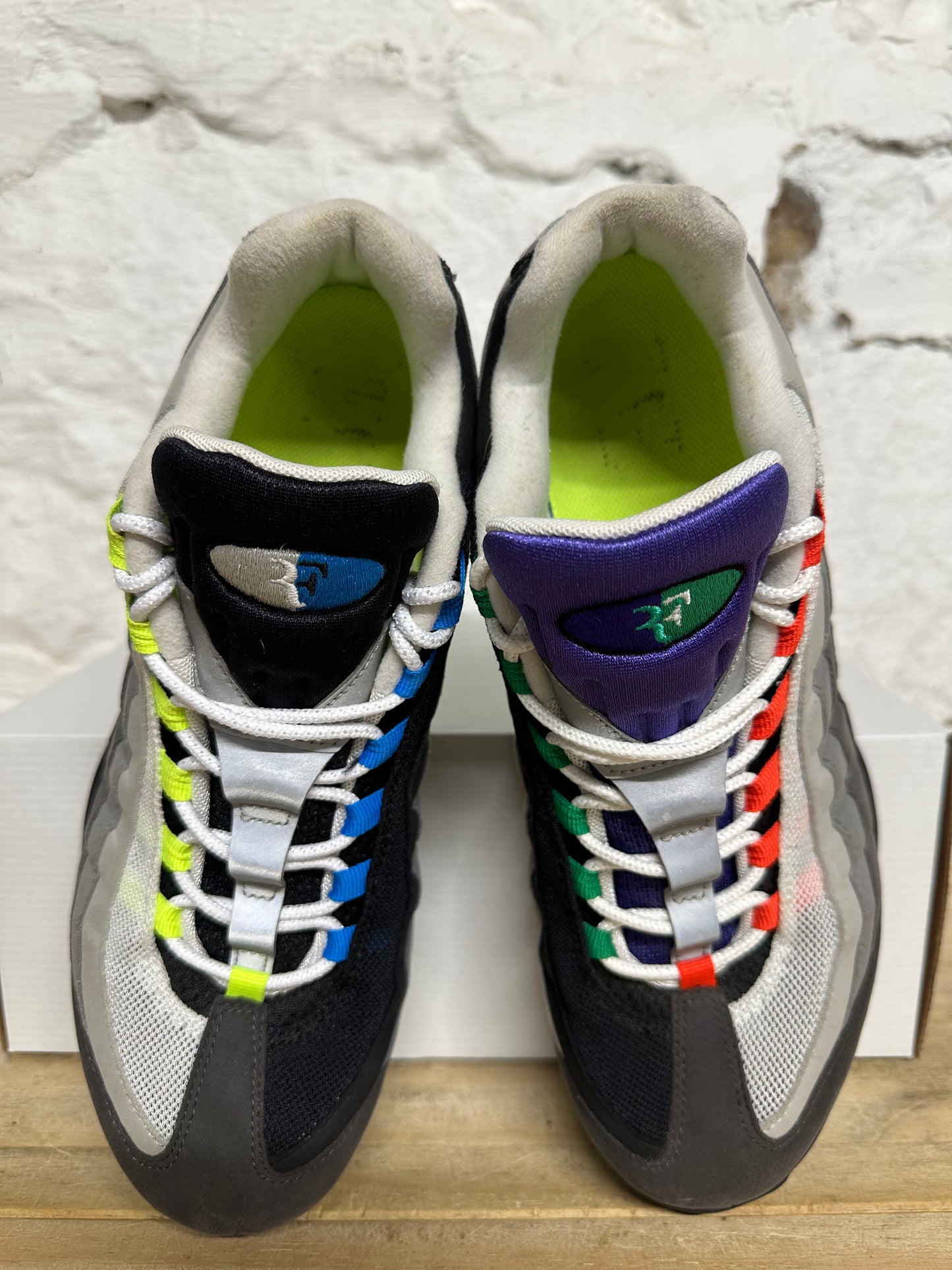 Nike Court Vapor RF Air Max 95 Greedy Sz 10.5