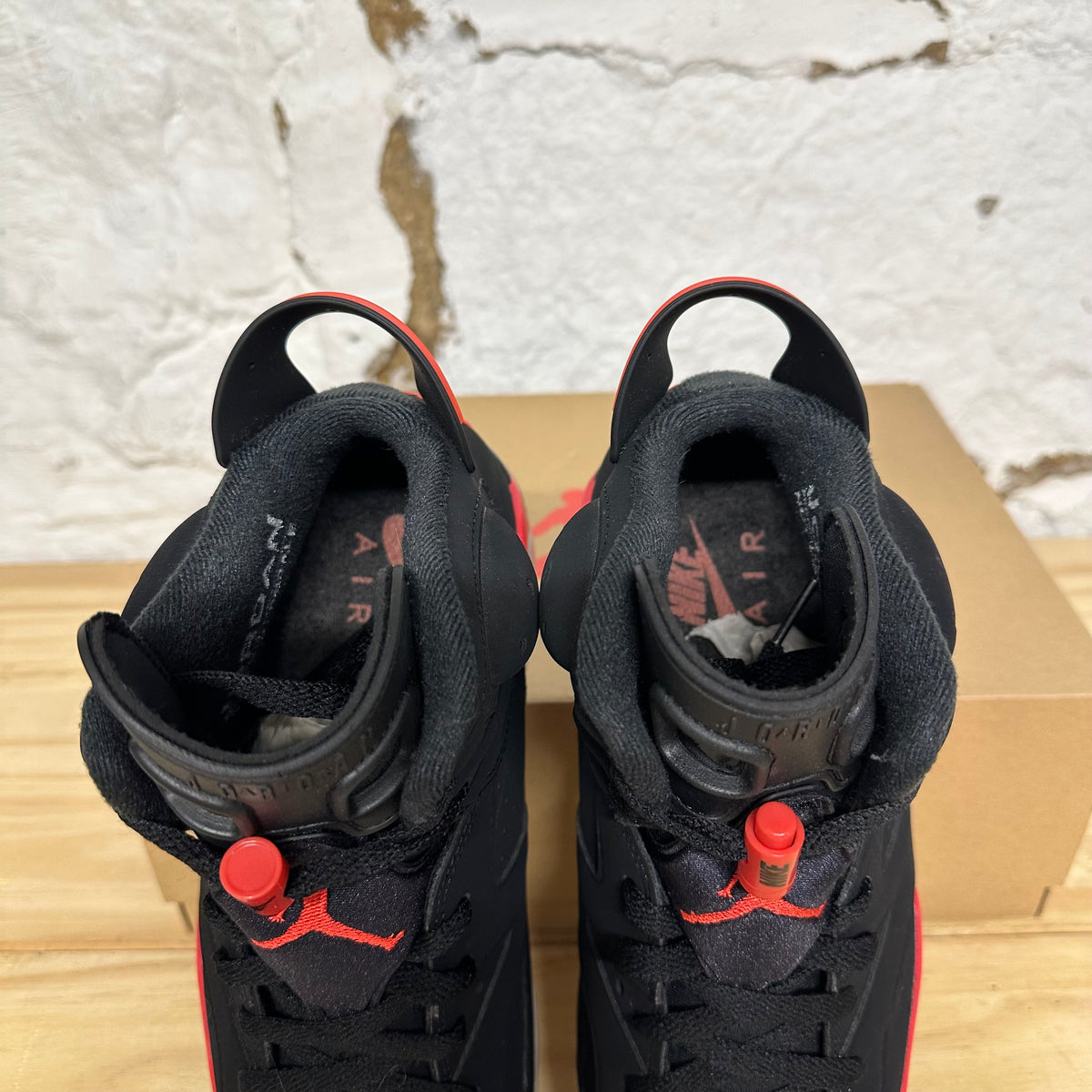 Air Jordan 6 Infrared Salesman Sz 8.5