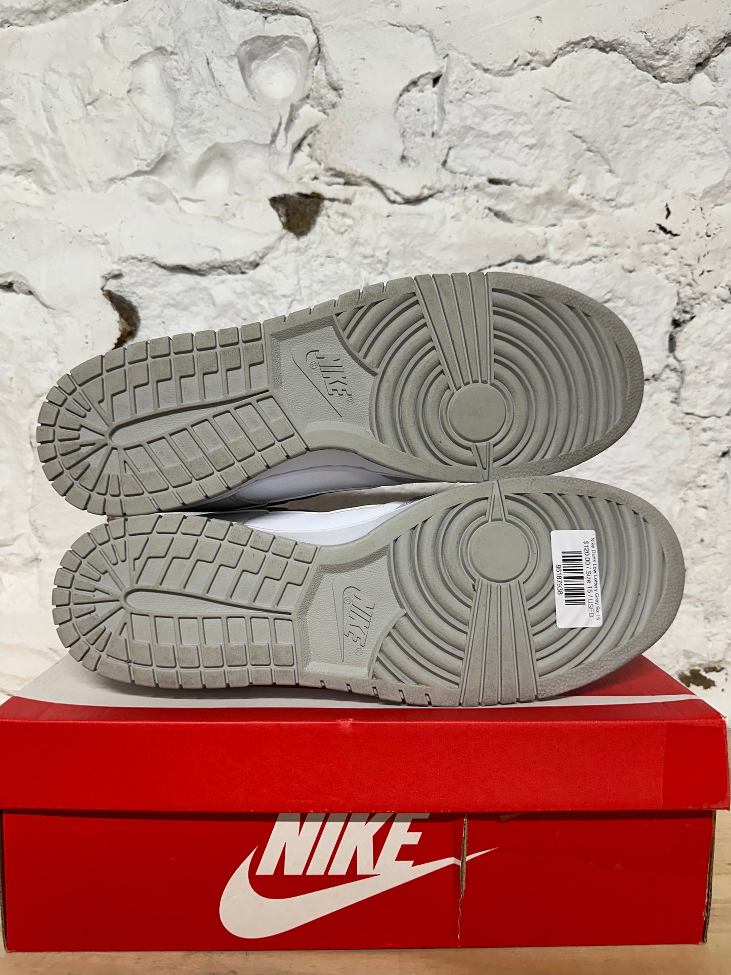 Nike Dunk Low Lottery Grey Sz 15