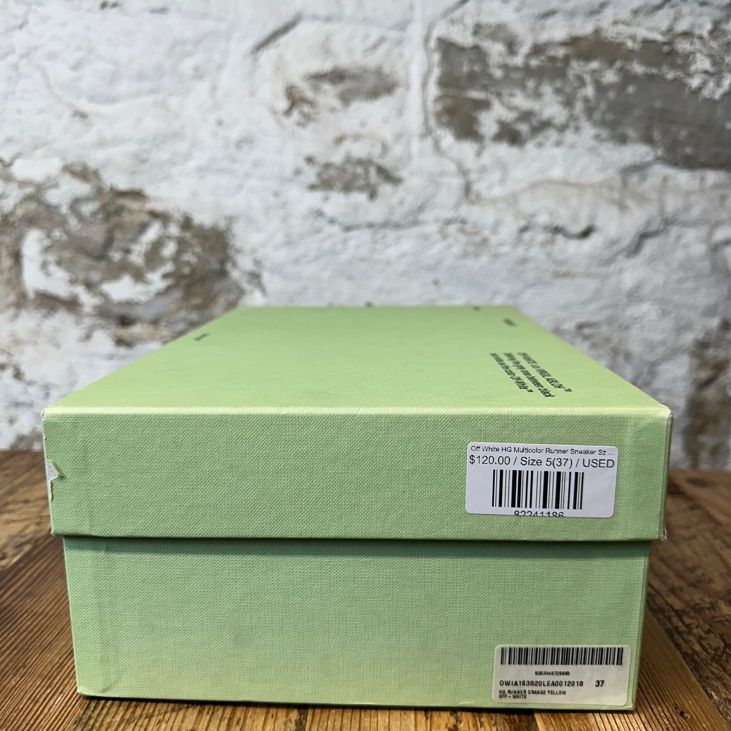 Off-White HG Multicolor Runner Sneaker Sz 5 (37)