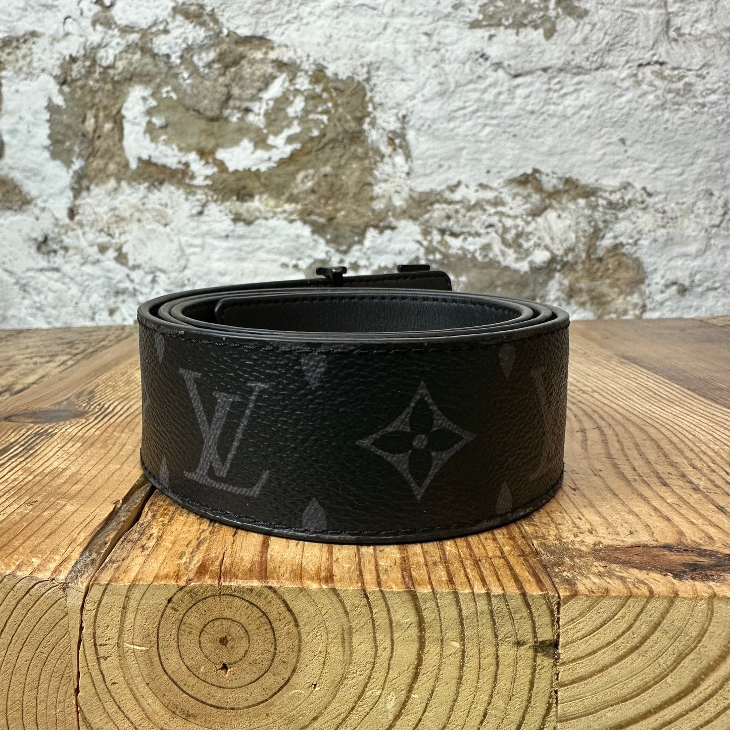 Louis Vuitton Graphite Monogram Belt Sz (85/34)