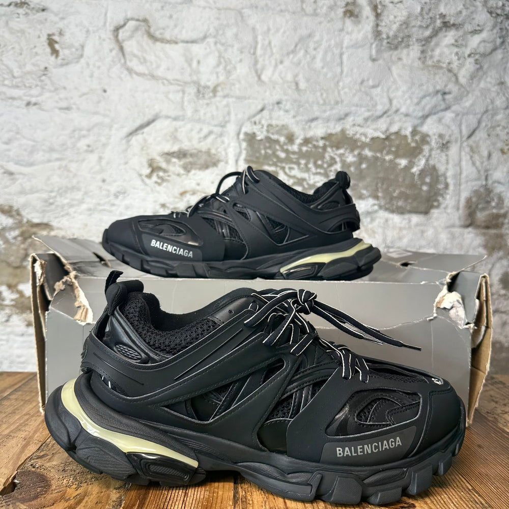 Balenciaga Track Runner Triple Black LED Sneaker Sz 10 (43)