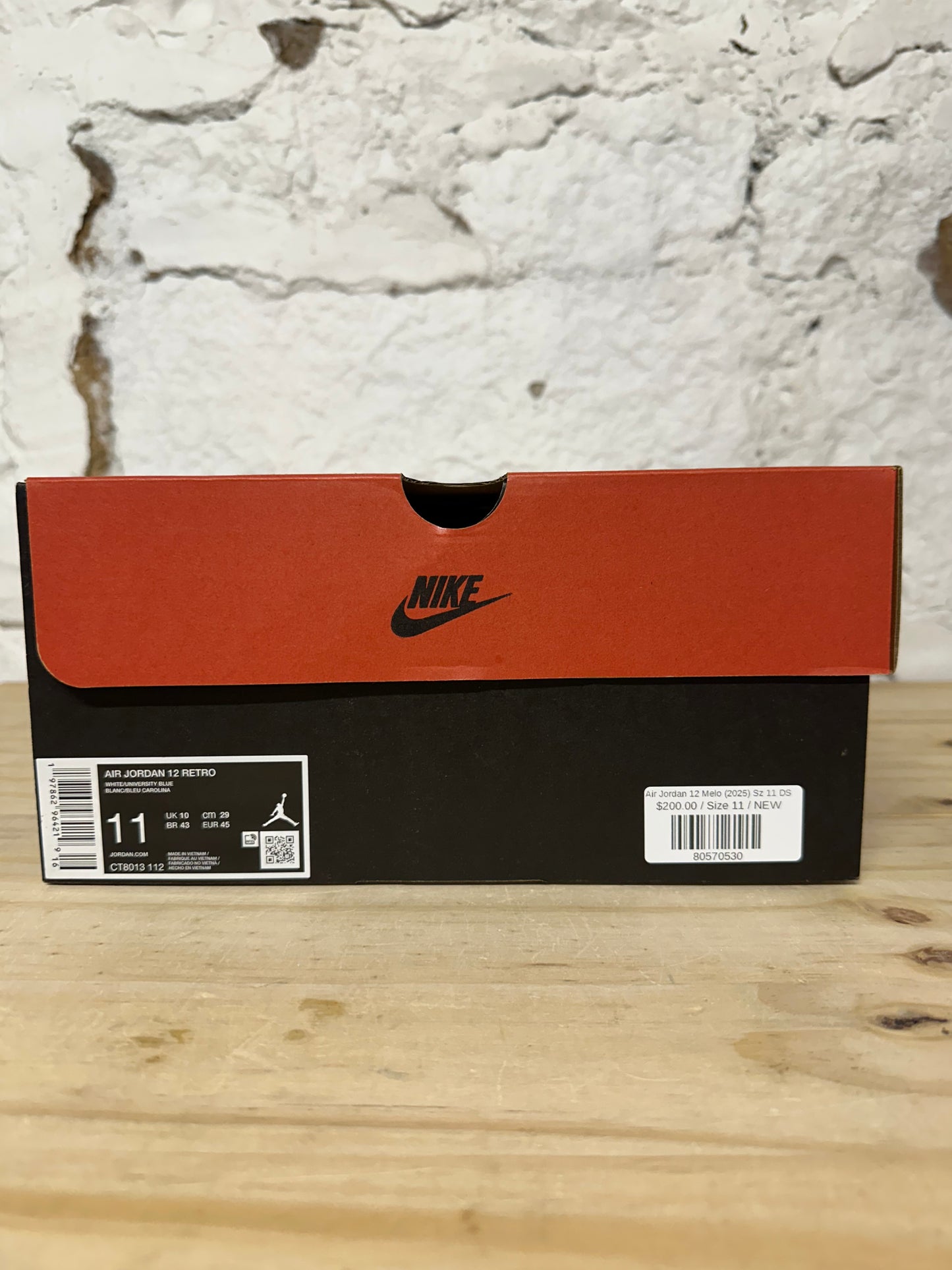 Air Jordan 12 Melo (2025) Sz 11 DS