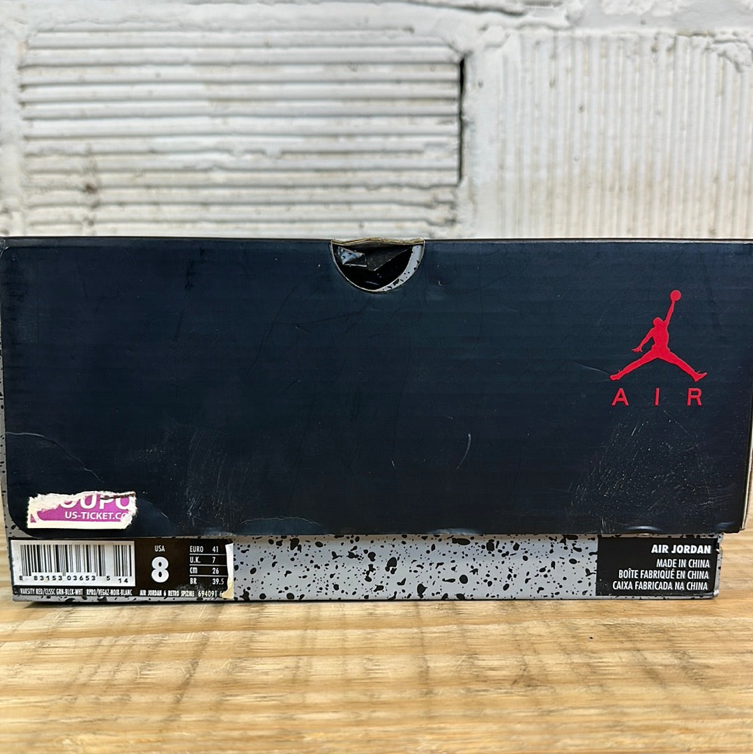 Air Jordan 6 History of Jordan (Spiz’ike) Sz 8 DS