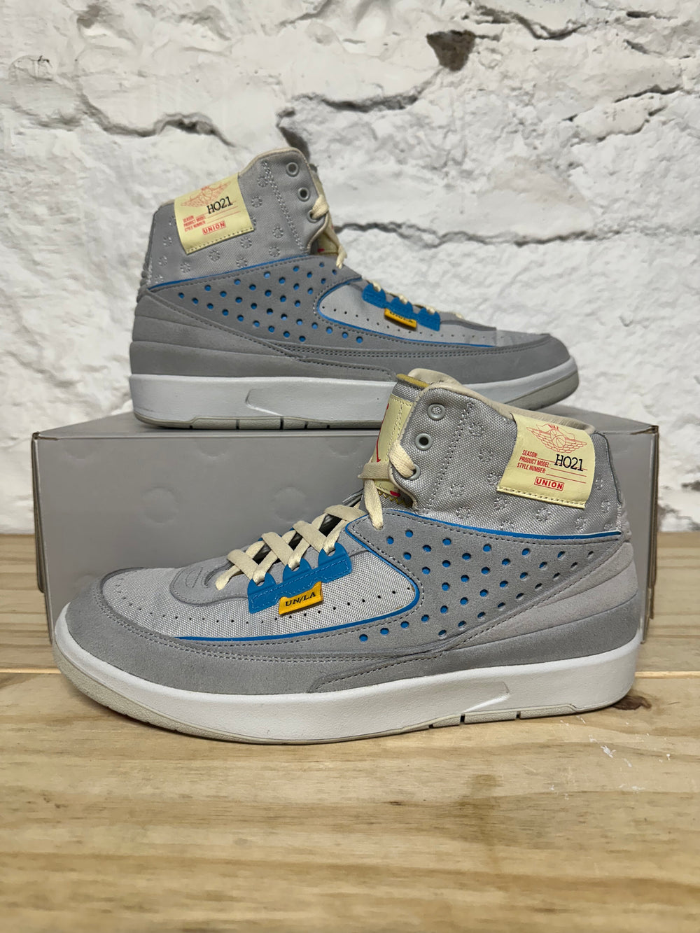 Air Jordan 2 Union Grey Fog Sz 9.5