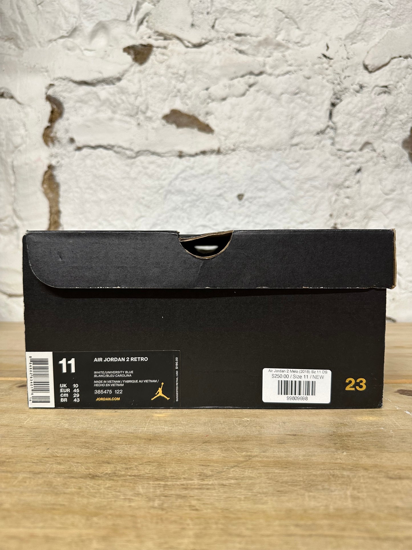 Air Jordan 2 Melo (2018) Sz 11 DS