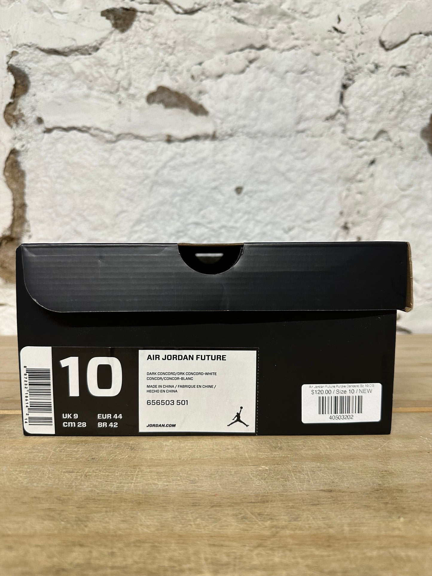 Air Jordan Future Purple Concord Sz 10 DS