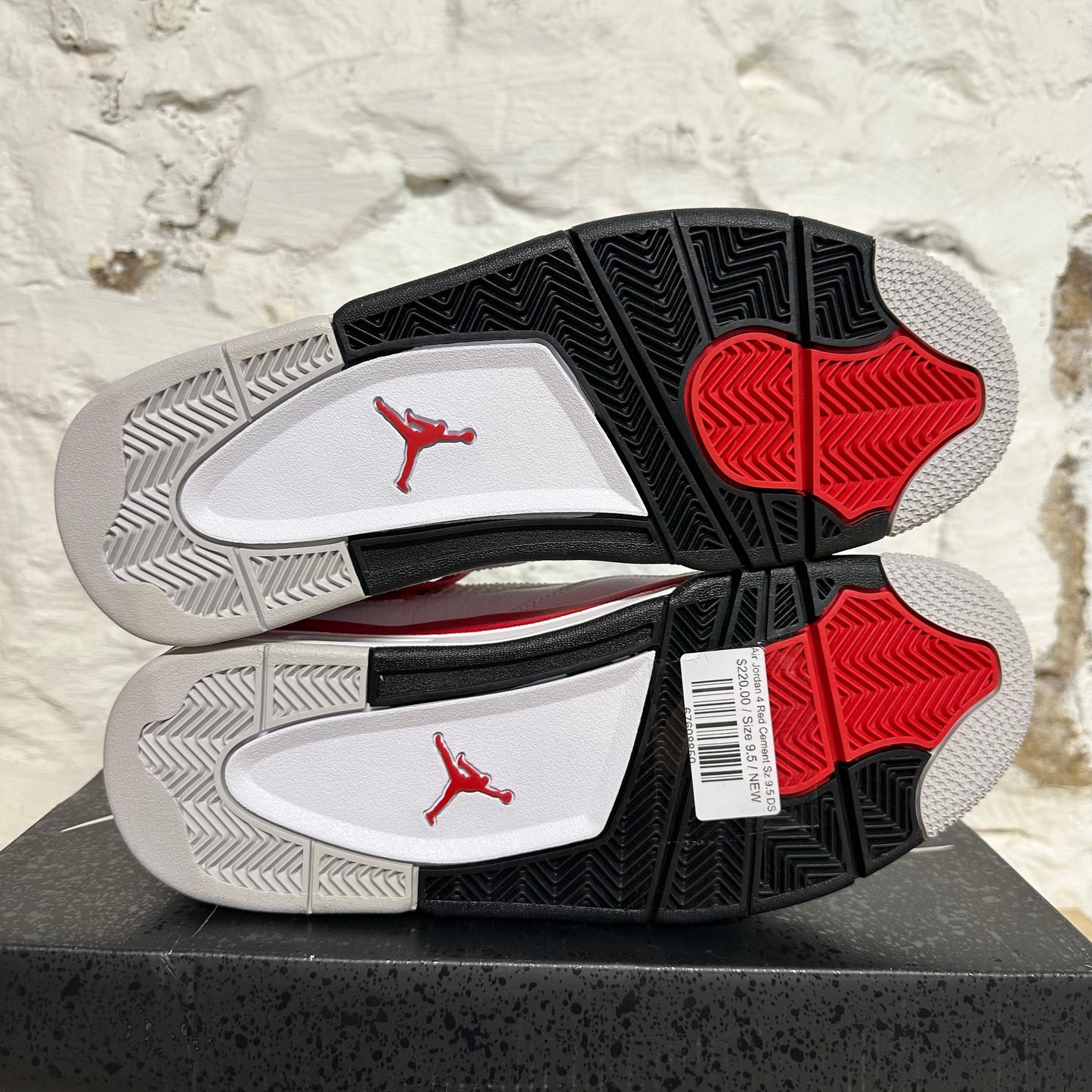 Air Jordan 4 Red Cement Sz 9.5 DS