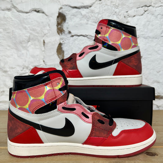 Air Jordan 1 High Spider-Man Across The Spiderverse Sz 10.5