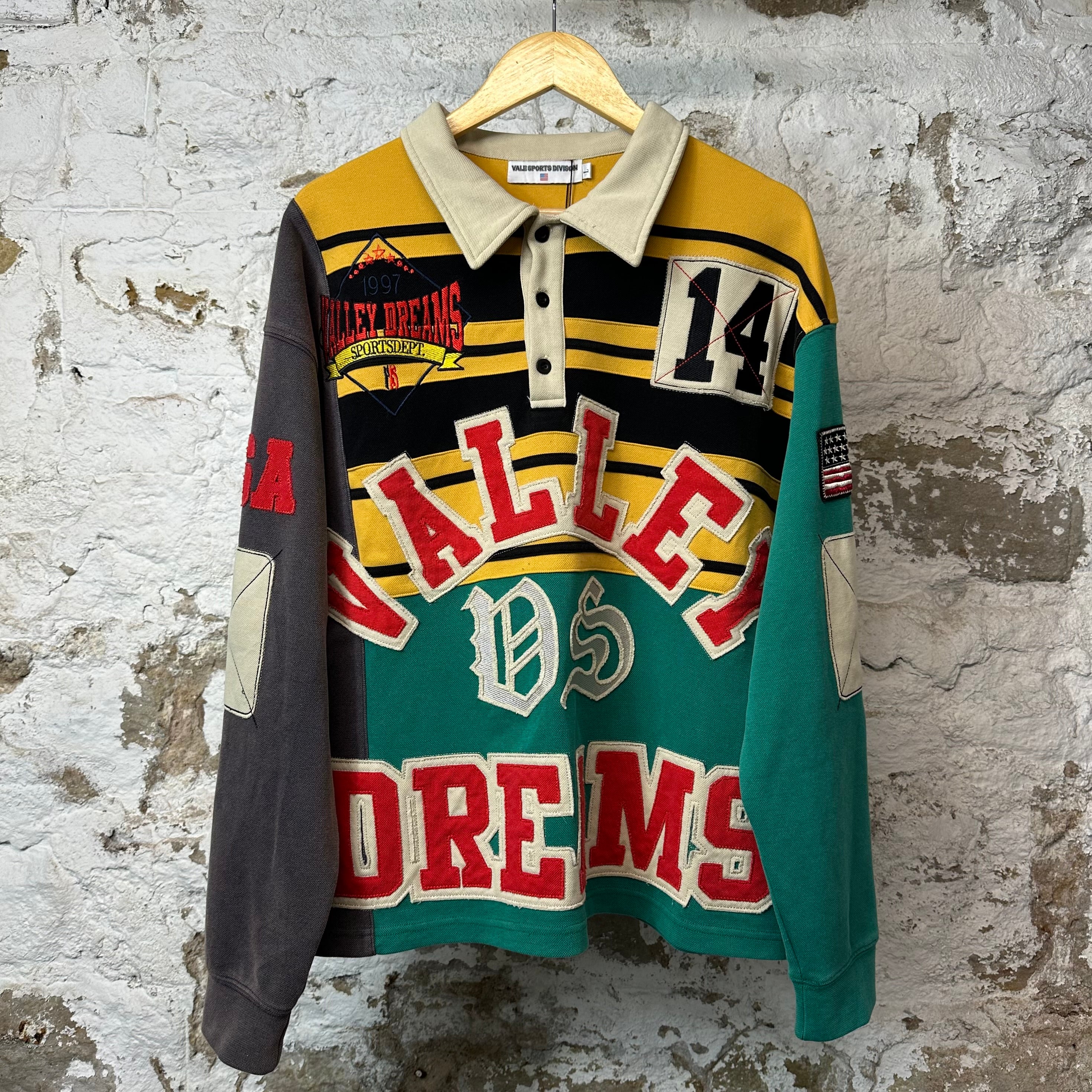 Vale Sports Division Multicolor Rugby Sz L