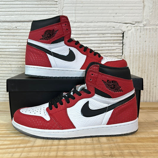 Air Jordan 1 High Spider-Man Origin Story Sz 10.5