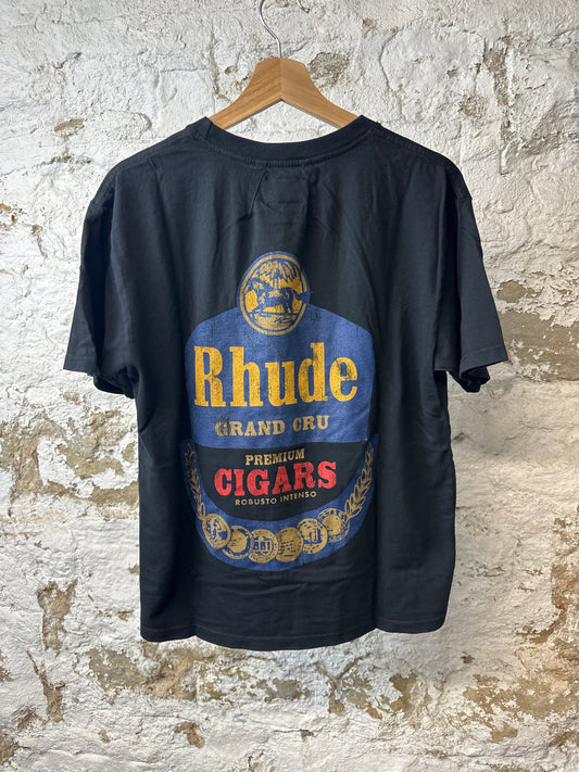 Rhude Black Grand Cru T-Shirt Sz XS DS