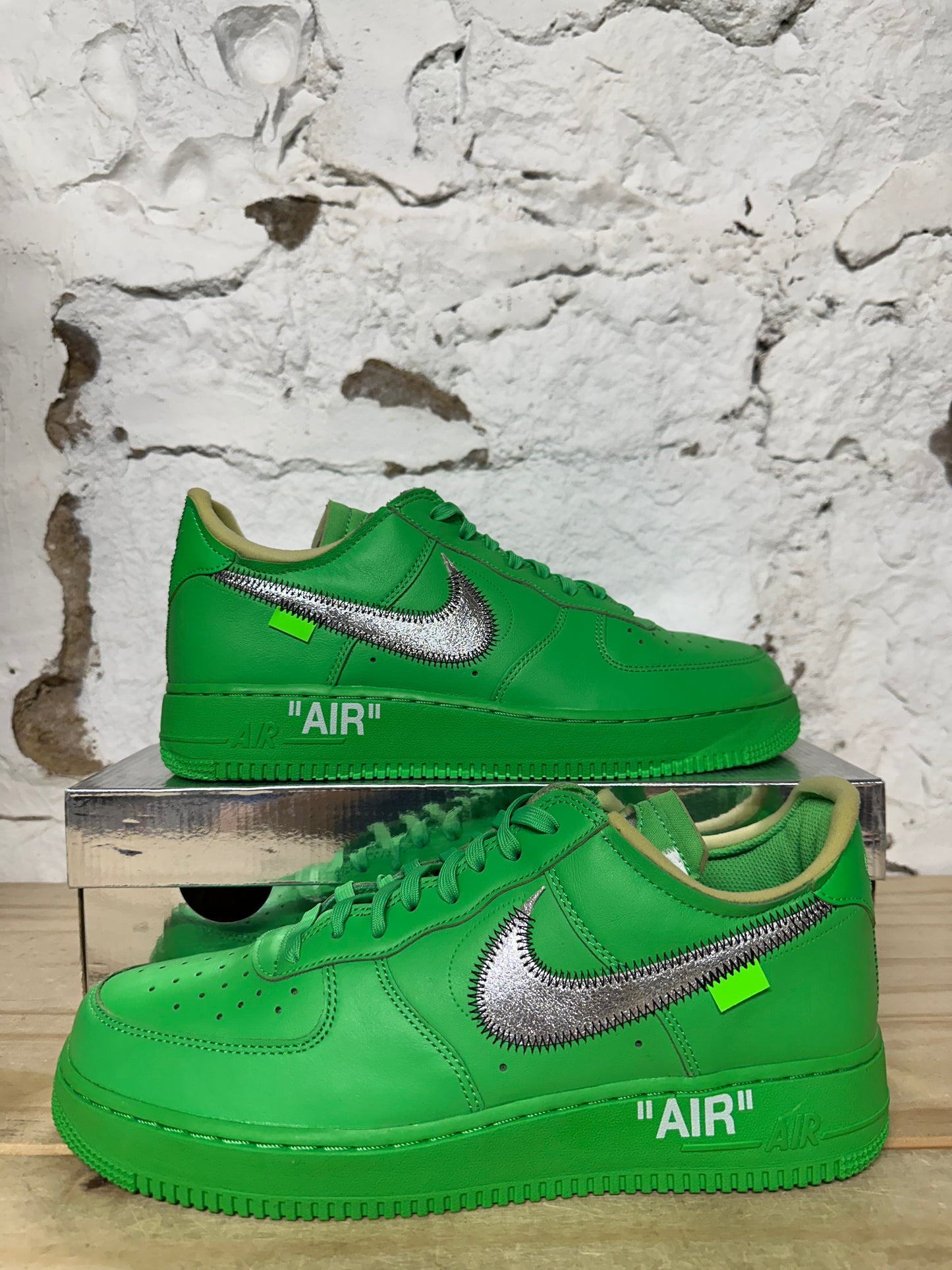 Nike Air Force 1 Low Off-White Brooklyn Sz 10.5