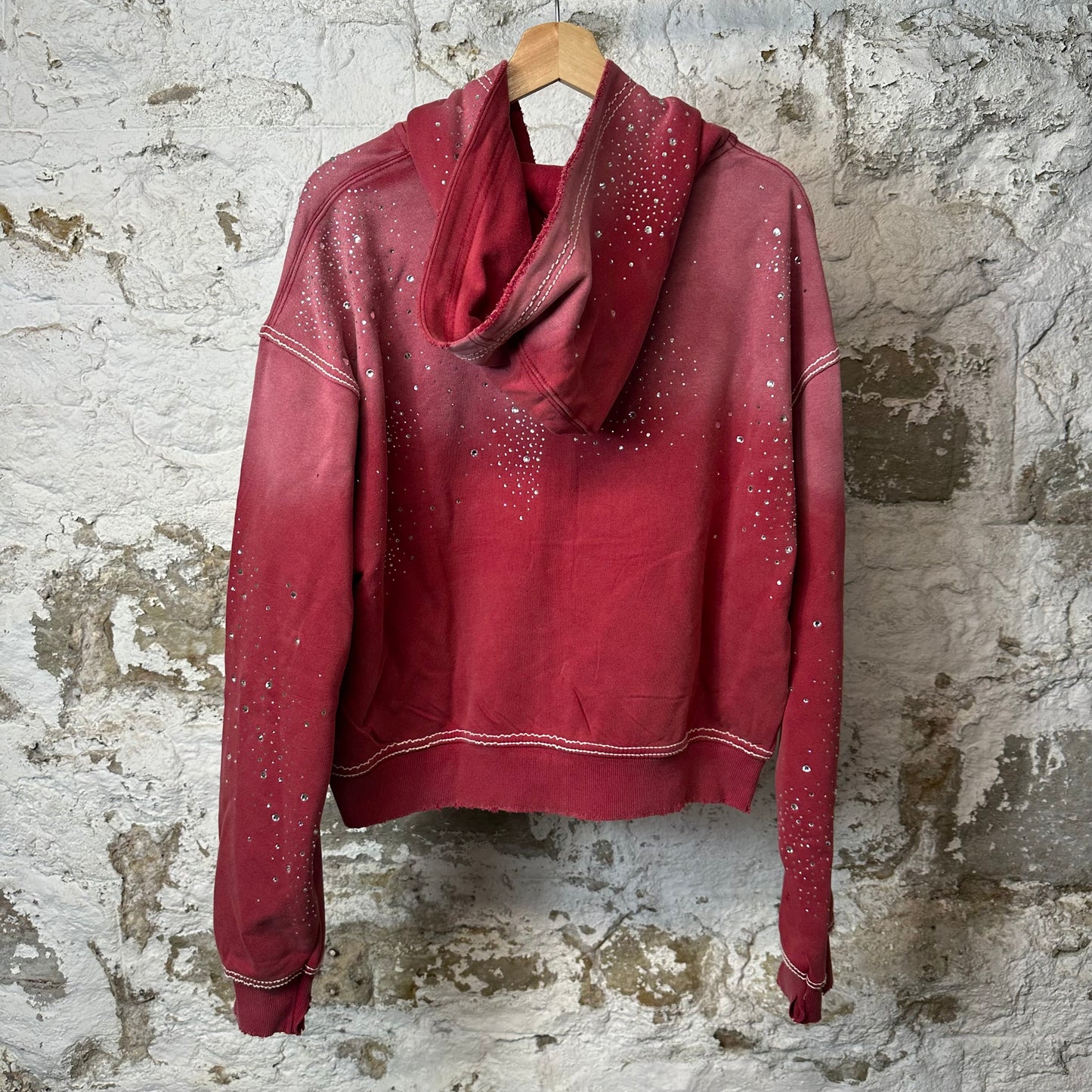 Vale Classico Zip Up Ruby Hoodie