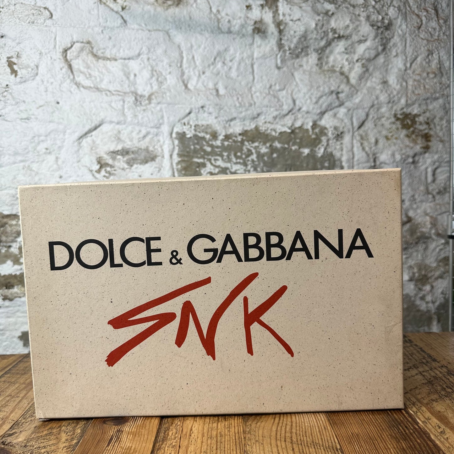 Dolce Gabbana Faster Black White Runner Sneaker Sz 9 (42)