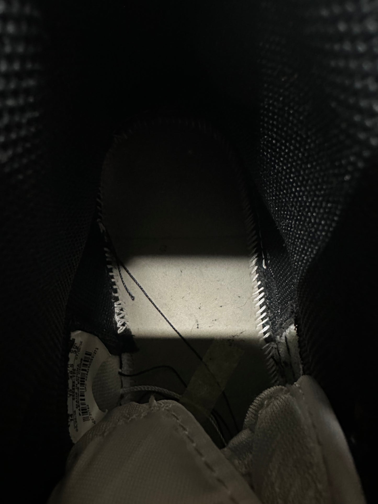 Air Jordan 1 High Black Toe Sz 14