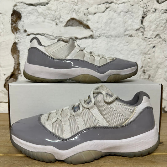Air Jordan 11 Low Cement Grey Sz 9