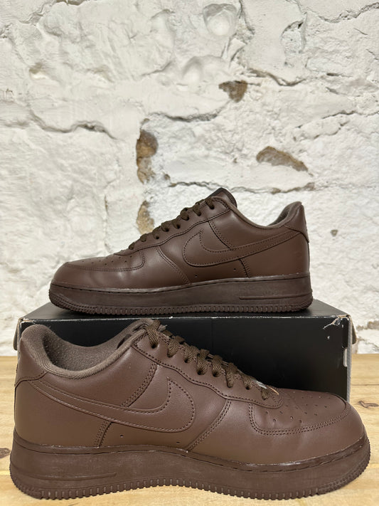 Nike Air Force 1 Low Supreme Baroque Brown Sz 10.5