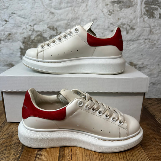 Alexander Mcqueen Red Tab White Sneaker Sz 4.5 (36.5) No Box
